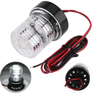 Marine LED Anchor Navigation Light Boat Yacht Light White 360 Degree All Round - Picture 1 of 11