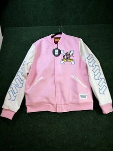 Looney Tunes Freeze Max Arrow Wile E. Coyote Varsity Full Zip Jacket Size 2XL - Picture 1 of 7