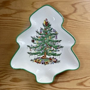 Very british! 🇬🇧 Christmas Tree-Geschirr /Spode - Baumschale, neuwertig! - Bild 1 von 2