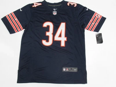 NIKE Walter Payton #34 Chicago Bears Men's Game Jersey Navy Blue