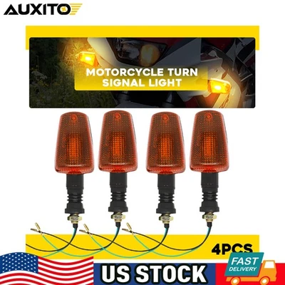 OE Type 4X Front Rear Turn Signal Indicator for 88-17 Yamaha Trailway TW200 - Image 1 of 4