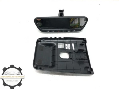 2017-2022 GENESIS G90 INTERIOR REAR VIEW MIRROR AUTO DIM HOMELINK W/ COVER OEM - Image 1 of 4