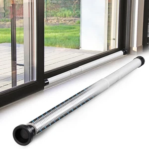 Barra de seguridad para puerta corredera, barras de seguridad para ventana de bloqueo ajustable de 17,7-50 pulgadas, diámetro - Imagen 1 de 11