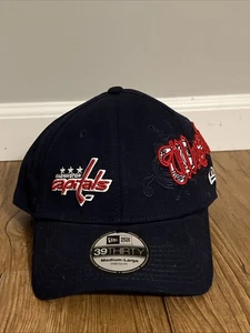 Washington Capitals New Era Medium/Large 39Thirty Stretch Fit Hat - Picture 1 of 4
