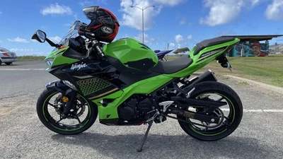 Carenado ABS verde inyección FKA apto para Kawasaki Ninja 400 2018-2023 EX400 z011 Foto 1 de 4
