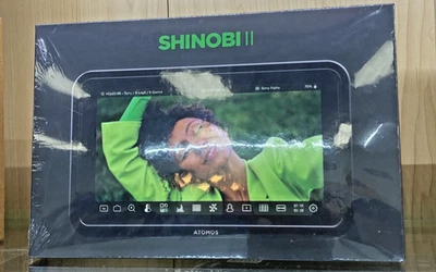 BNIB Atomos Shinobi II HDMI 4K Black Monitor with HDR Touchscreen ATOMSHB003 - Image 1 of 4