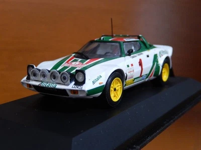 Modellino auto Minichamps 1/43 Lancia Stratos Alitalia 1977 Monte Carlo nuovo - Immagine 1 di 4