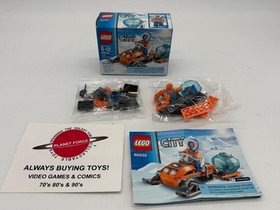 Arctic Snowmobile 60032 Lego City Open Box Sealed Bags Unused Complete