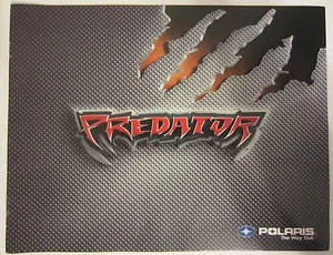 2002 Polaris Predator ATV Original Brochure - Picture 1 of 2