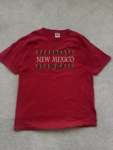 New Mexico Navajo Peppers Souvenir Vintage Red T-Shirt Men's Size XL - Picture 1 of 5