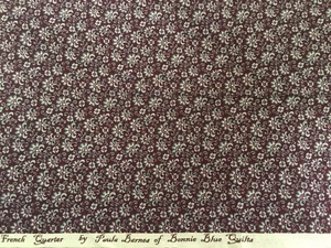 French Quarter By Paula Barnes Bonnie Blue Quilts Marcus Fabrics OOP FAT QUARTER - Picture 1 of 3
