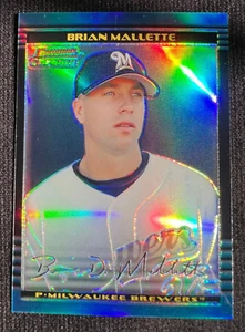 BRIAN MALLETTE 2002 Bowman Chrome Refractor #248 SP Rookie Card RC #151/500 - Picture 1 of 1