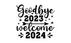 2024 New Year Decal For Tumbler/Cups/Vehicle