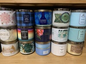  BATH AND BODY WORKS 3-WICK CANDLE 14.5 OZ  YOU CHOOSE THE SCENT!! NEW 
