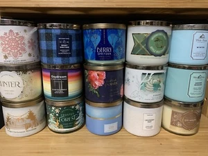BATH AND BODY WORKS 3-WICK CANDLE 14.5 OZ YOU CHOOSE THE SCENT!! NEW - Picture 1 of 10