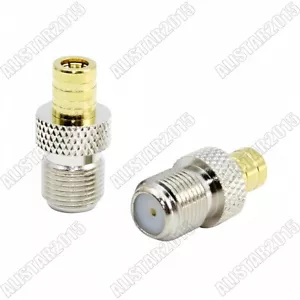 10x F Jack Female to SMB Female Jack Adapter Connector For XM Sirius Satellite - Picture 1 of 5