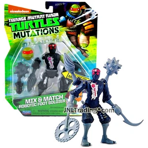 Year 2015 Mutant Ninja Turtles TMNT Mutations 5" Figure - ROBOTIC FOOT SOLDIER - Picture 1 of 1