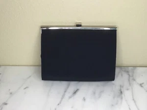 Liz Claiborne Black Clutch Includes Straps - Picture 1 of 6