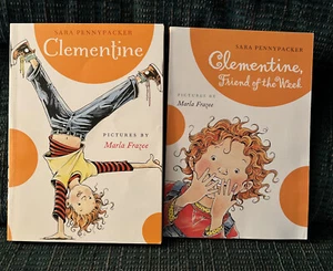 Clementine series children's chapter books set of 2 bundle, RL 2.4 Ages 7-10 - Imagen 1 de 5
