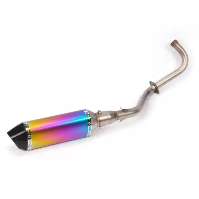 Sistema de silenciador de escape de tubo delantero para motocicleta Honda Grom Msx125 2013-2023  Foto 1 de 4