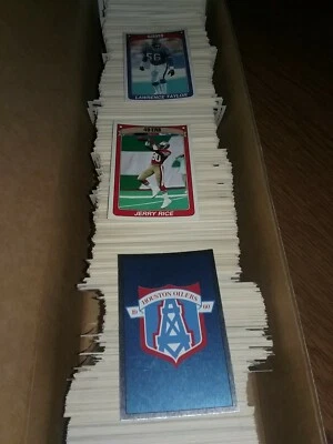 1990 NFL Panini Football Stickers #1-#250 Create Own Lot - Image 1 of 2