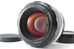 "Near MINT" Nikon Nikkor Auto 55mm f1.2 Non AI Wide Angle Prime MF Lens - Picture 1 of 8
