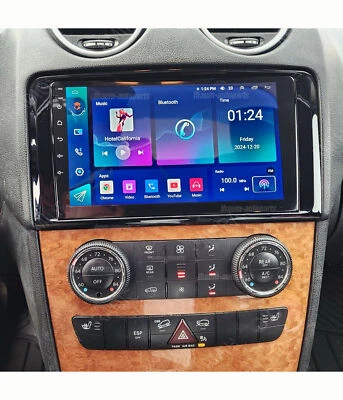 Rádio de carro estéreo Carplay para 2007-11 Mercedes-Benz ML350 ML550 GL350 GL450 GL550 - Imagem 1 de 4