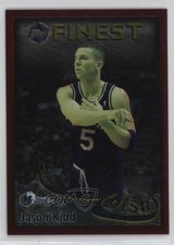 1995-96 Topps Finest Dish and Swish Jason Kidd Jamal Mashburn #DS6 HOF
