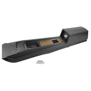 NEW 1969 Mustang Console Complete Manual Transmission Deluxe Woodgrain ACP - Foto 1 di 4