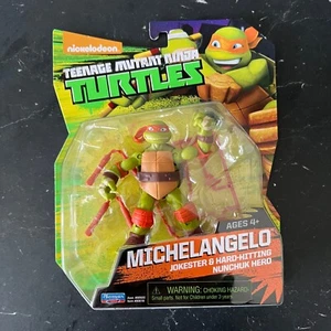 Michelangelo Teenage Mutant Ninja Turtles TMNT Playmates Toys MOC Nickelodeon - Picture 1 of 2