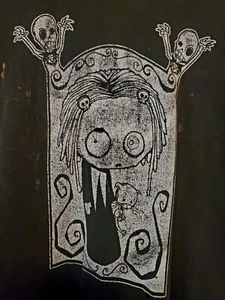 Vintage Rare Lenore The Little Dead Girl Little Bunny Foo Foo T Shirt XL - Picture 1 of 5