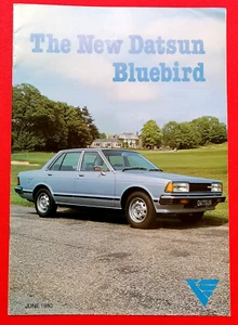 1980 DATSUN BLUEBIRD (910) Sales Brochure - 160B, 180B SSS Coupe, Saloon, Estate - Picture 1 of 7