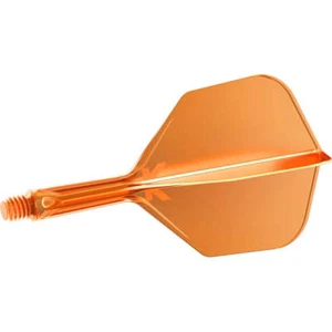 Target K-FLEX Neon Orange NO6 Short. Dart Flights and Shafts - Picture 1 of 3