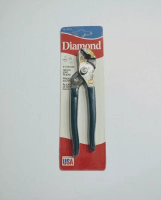 Diamond Tool 6" Groove Joint Pliers USA Made HL16PH - Image 1 of 3