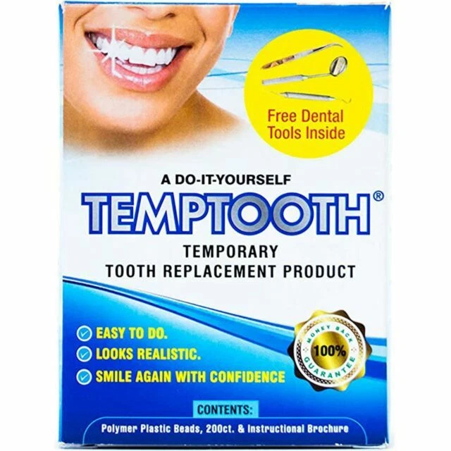Temptooth 7223 Tooth Replacement Product for Oral Care