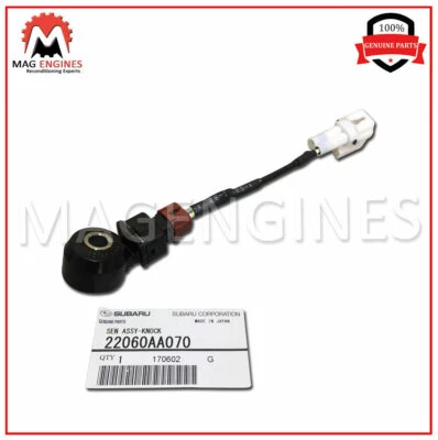 22060-AA070 GENUINE OEM KNOCK SENSOR ASSY 22060AA070 - Image 1 of 4