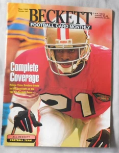 Deion Sanders San Francisco 49ers - May 1995 Beckett Football Monthly #62 Ex - Picture 1 of 1