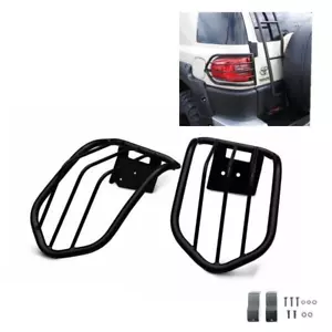 Toyota FJ Cruiser GSJ15W Leff And Right Tail Light Guard Protector Garnish Black - Picture 1 of 6