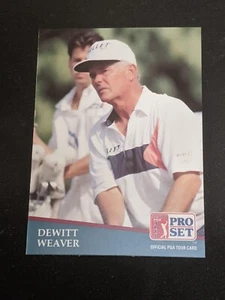 1991 Pro Set Golf DEWITT WEAVER #261 PGA TOUR Rookie RC - Picture 1 of 1
