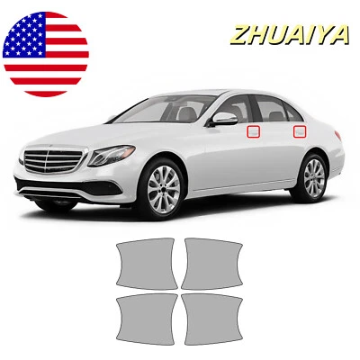 Película de protección de pintura precortada PPF para tazas de puerta Mercedes-Benz E300 Foto 1 de 4