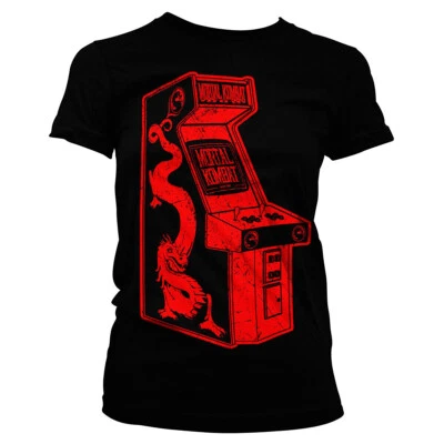 Mortal Kombat Arcade girly shirt print women officially licensed - Imagen 1 de 2