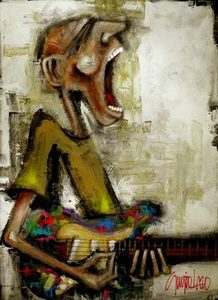 Made to Order - QUADRO POP ART MODERNO - ARTE ASTRATTA originale di SLAZO - Foto 1 di 3