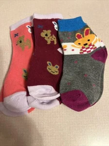 Kids Decorative Ankle Socks Fits Size S Ages 2-5 Brand New - Picture 1 of 1