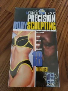 THE WORKOUT LESS PRECISION BODY SCULPTING Makeover Body in 18 Minutes! VHS - Picture 1 of 6