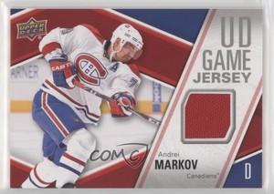 2011-12 Upper Deck UD Game Jersey Series 1 Andrei Markov #GJ-AM