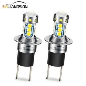H3C 64146BC LED Car Fog Light Front Driving Bulb White/ Yellow 12-24V 2835 14SMD - Picture 1 of 9