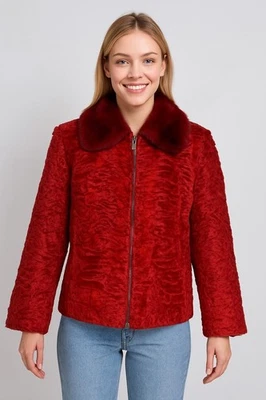 women's Horn Back two tone Brown SWAKARA PERSIAN LAMB Fur cape All sizes - Image 1 of 4