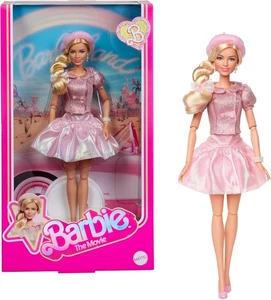 Barbie The Movie Pink Puffy Dress Barbie Doll * Beret Tutu JBJ53 * Margot Robbie - Picture 1 of 4