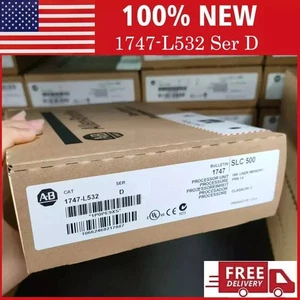Nueva unidad de procesador CPU AB 1747-L532 / D SLC 500 SLC 5/03 1747L532 sellada de fábrica - Imagen 1 de 6