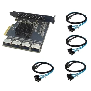 Multiple Port PCIe To USB3.0 Adapter Card Supports SATAs Power 900mA Output - Picture 1 of 8